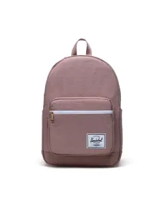 Skolas mugursoma Herschel Pop Quiz — rozā poliesters, 31.11×16.51×44.45 cm, 100% pārstrādātu materiālu