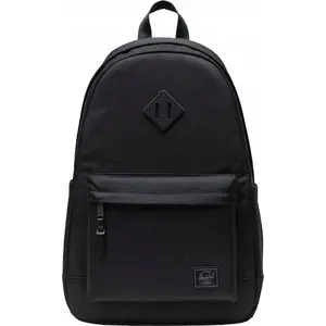 Mugursoma Herschel Heritage 11383-05881 melna, one size — klasiskā ikdienas mugursoma ar rāvējslēdzēju