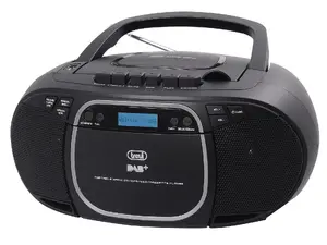 DAB/FM CD Player Trevi CMP 576 — Digital DAB/DAB+ tuner, FM 87.5–108 MHz, MP3, 3W RMS, top-load, black