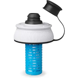HydraPak Breakaway + Filter Cap, pelēks ar HP Blue uzgali