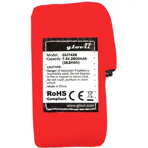 Battery for heated jacket and pants Glovii GLI7426 — replacement power pack for heated clothing