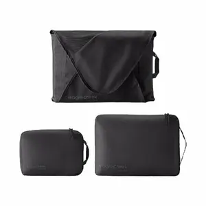 Packing cube Inter-Vion Eagle Creek Pack-It Black unisex, zipper closure, monochrome black