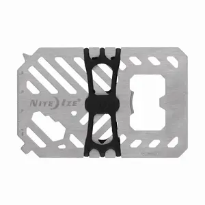 Multi-tool wallet NITEIZE Financial Multi-Tool FMT2-11-R7 — compact stainless steel wallet multitool
