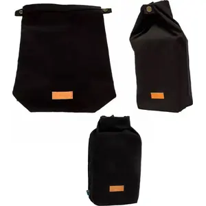 Trangia Roll Top Bag pārnēsāšanas somiņa lielam mess tin — Trangia 619102, melna
