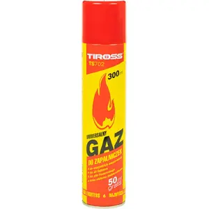 Gāzes balons šķiltavām Tiross 300 ml