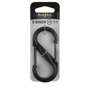 Карабин NITEIZE S-Biner №4 — двухсторонний застёжка из нержавеющей стали