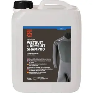 Wet Suit & Dry Suit Shampoo 5L — Gear Aid 30130, cleaning solution for neoprene and drysuit fabrics
