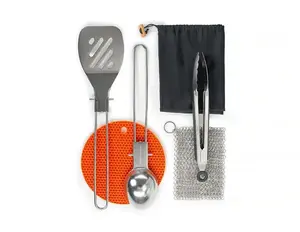 Utensil set GSI Outdoors 90107 — rubber, silicone and stainless steel, multicolour, 748.42 g