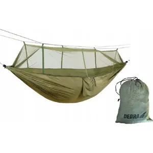 Šūpuļtīkls Dedra Hamak 330x140 cm ar moskītu tīklu