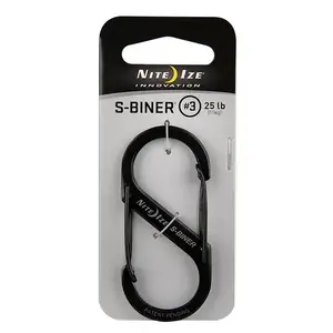 Carabiner S-Biner size #3 by NITEIZE — double-gated metal connector