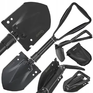 Folding Shovel GEKO Saperka 5-in-1 Tactical Black Survival Series