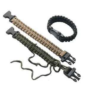 Браслет выживания Paracord MacGyver 102255 — регулируемый шнур для экстренных ситуаций