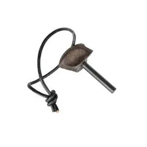 FireKnife BIO refill firestarter rod by light my fire, magnesium, 610 mm, black