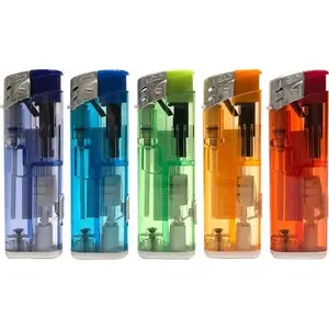 Пьезозажигалка Unilight Elico P1821 TC5 с светодиодом (LED)