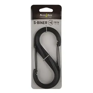 Carabiner Clip NITEIZE S-Biner #6 double-gated stainless steel, size #6