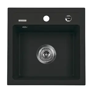Kitchen sink deante Zorba 1-bowl without drainer alabaster ZQZ A103