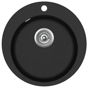 GraniteQ HELIKA Sink Clarus SR100-601W — undermount/flush-mount kitchen sink, single bowl, model SR100-601W
