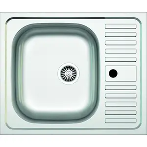 Kitchen sink Franke AS_23 stainless steel sink with siphon