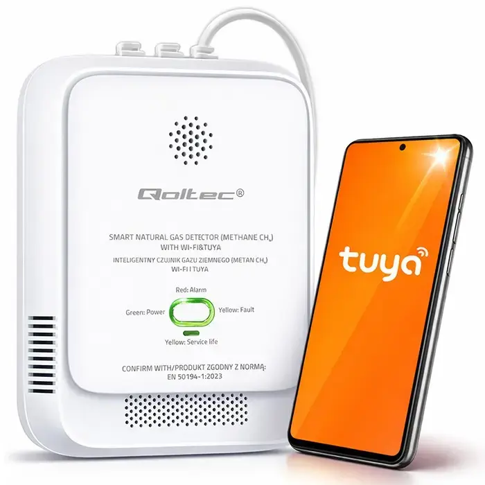 Gas leak detector QOLTEC NG Tuya Photo 2