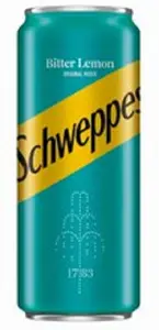 Газированный напиток Schweppes Bitter Lemon, банка 0,33 л (залог)