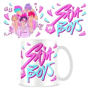 Keramikas krūze 325 ml Kids Euroswan K-POP Demon Hunters Saja Boys