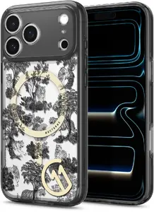 Spigen Ultra Hybrid MagSafe maciņš iPhone 17 Pro Max — caurspīdīgs aizsargapvalks