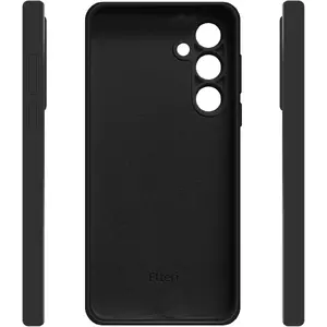 Protective silicone magnetic phone case cover Etteri for Samsung Galaxy A57 5G — black