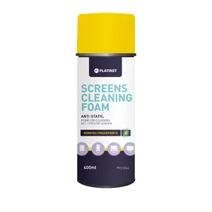 Cleaning Foam for LCD and Touch Screens Fellowes 400 ml — antibacterial, antistatic, spray