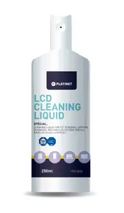 Cleaning Gel for LCD and Touch Screens Fellowes PLAPFS5520, 250 ml — for monitors, scanners, PDA, glass and filter surfaces