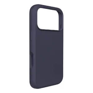 PURO mobilā tālruņa maciņš Cover iPhone 17 Pro Max (6.9") — tumši zils, mikrošķiedra un silikons