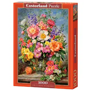Пазл Castorland June Flowers in Radiance — 1000 деталей, 250×350 мм, тема: цветы