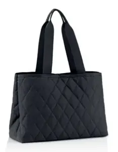 Tote soma Reisenthel Classic Shopper L — poliesters, 12 l, 280×160 mm, melna