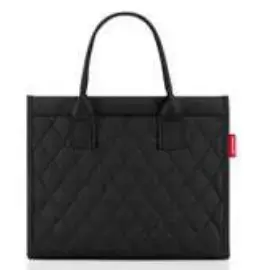 Сумка-тоут Reisenthel daily shopper business — полиэстер, 14 л, чёрная, на молнии