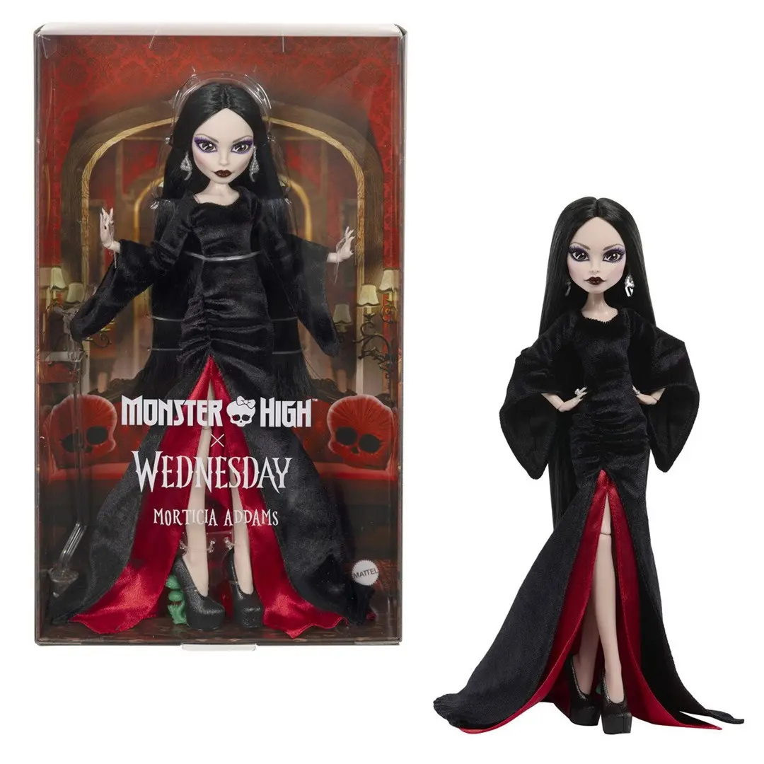 MATTEL Monster High x Wednesday — lelle Morticia Addams Photo 7