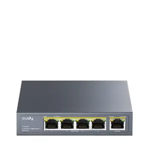 PoE-адаптер Cudy POE40 — Gigabit Ethernet, 30 Вт на порт, 60 Вт суммарно, металлический корпус, до 100 м