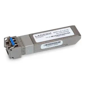SFP+ optiskais transīvers Lancom Systems SFP-LX-LC10 — 10 Gbps, LC, nerūsējošais tērauds, 10 gab.