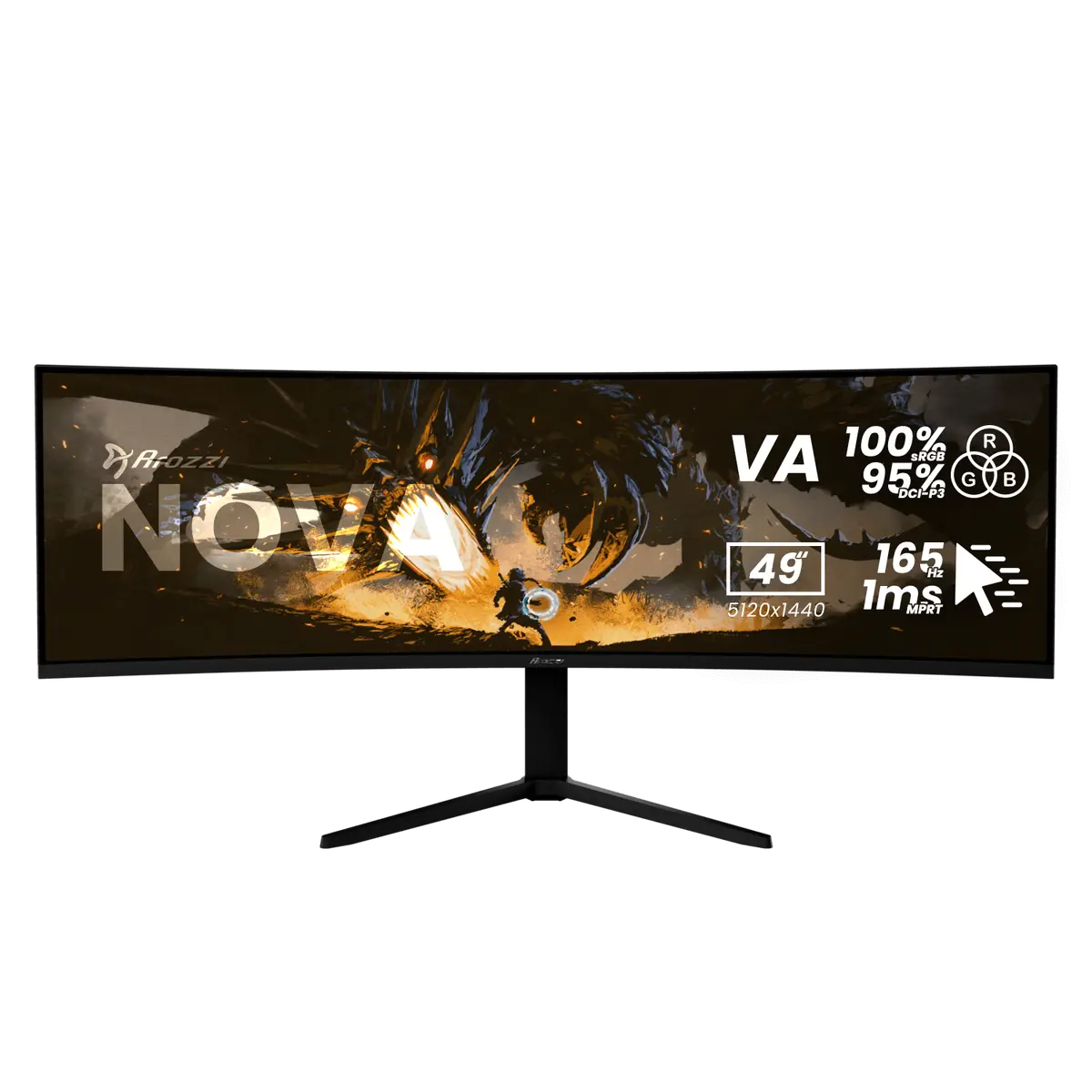 49" Loka LED monitors Arozzi Nova