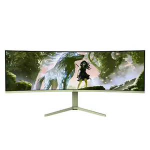 Curved computer monitor Arozzi Nova 49" (124.5 cm) Dual QHD 5120×1440 LED VA, 4 ms, Green