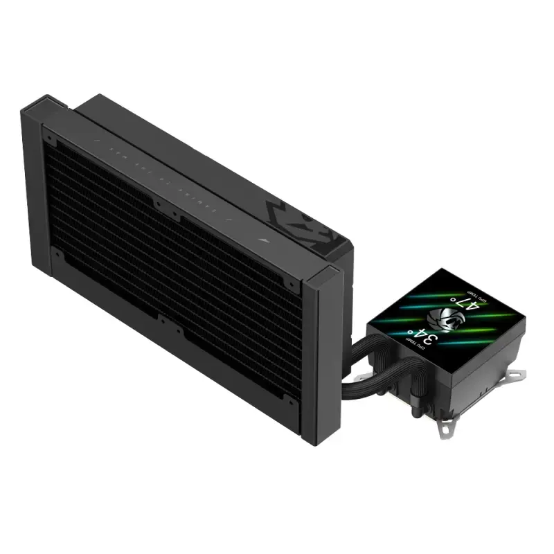 GameMax GLACIER 240 LCD BK жидкостный кулер Photo 5