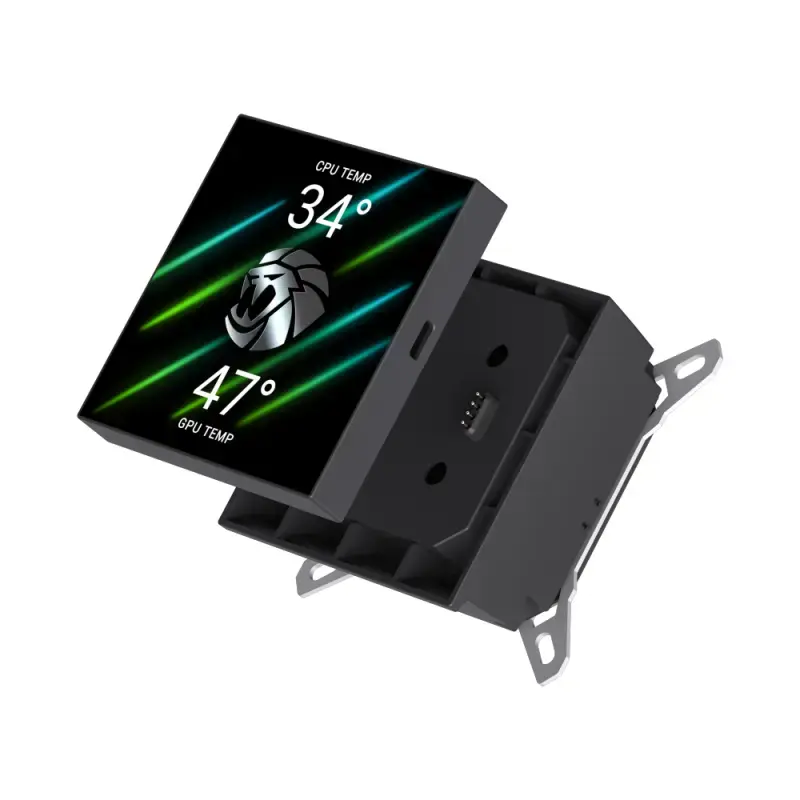 GameMax GLACIER 240 LCD BK жидкостный кулер Photo 10