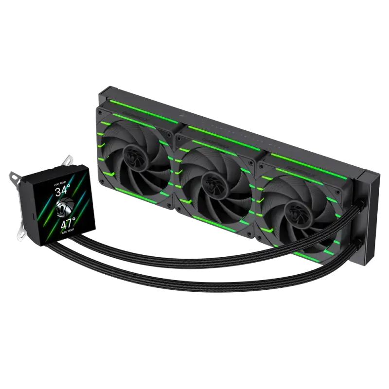 GameMax HAILSTORM 360 LCD CPU Liquid Cooler Photo 2