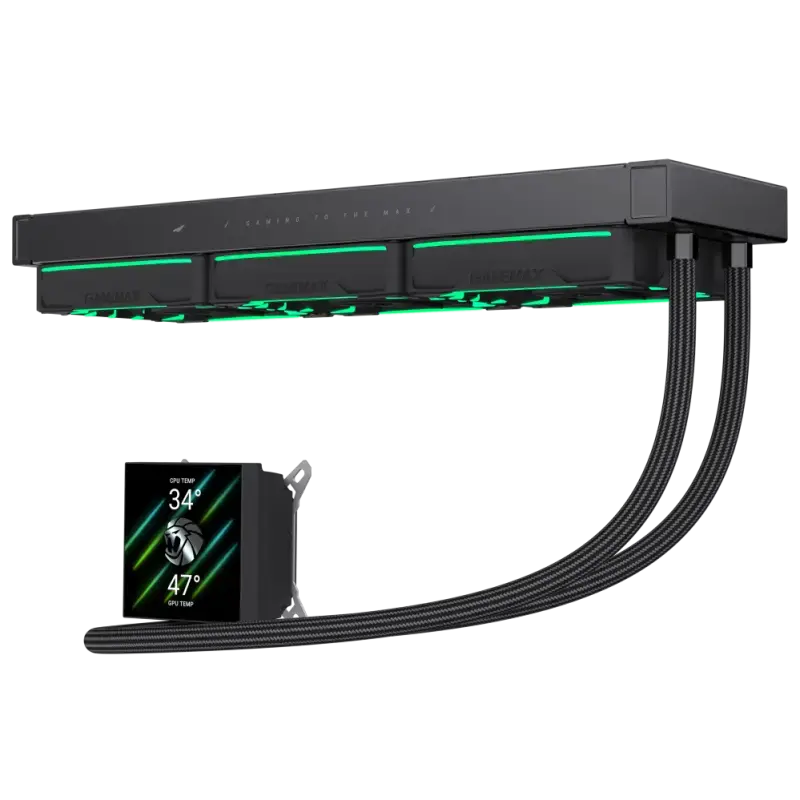 GameMax HAILSTORM 360 LCD CPU Liquid Cooler Photo 3