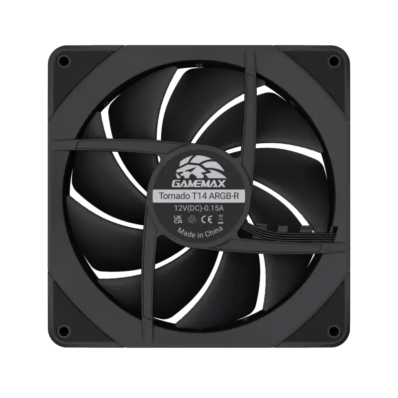 Вентилятор корпуса GameMax TORNADO T14 ARGB-R Photo 10