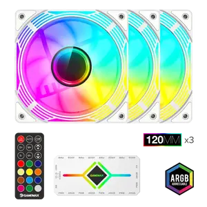 Кулер для корпуса GameMax KF300 WH — вентилятор для ПК, белый