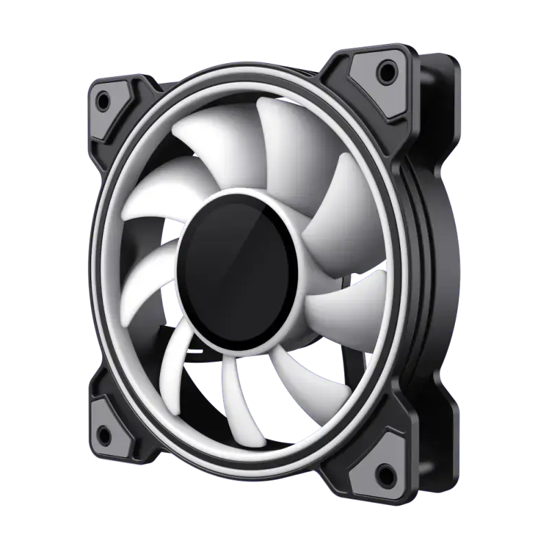 GameMax DUAL RING INFINITY BK case fan 120x32 mm Photo 2