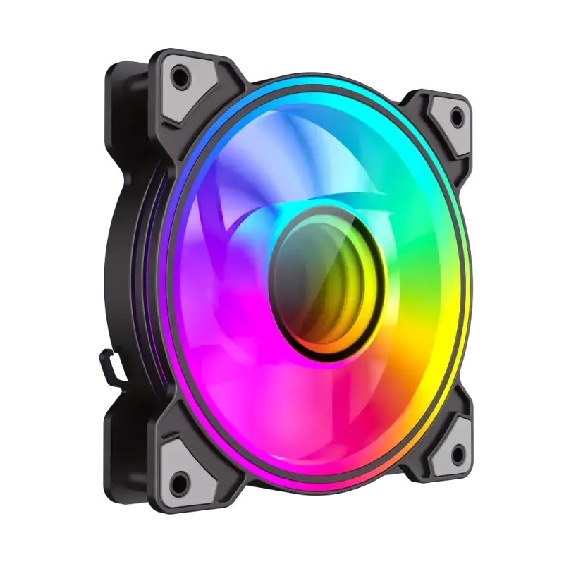 GameMax DUAL RING INFINITY BK case fan 120x32 mm Photo 4