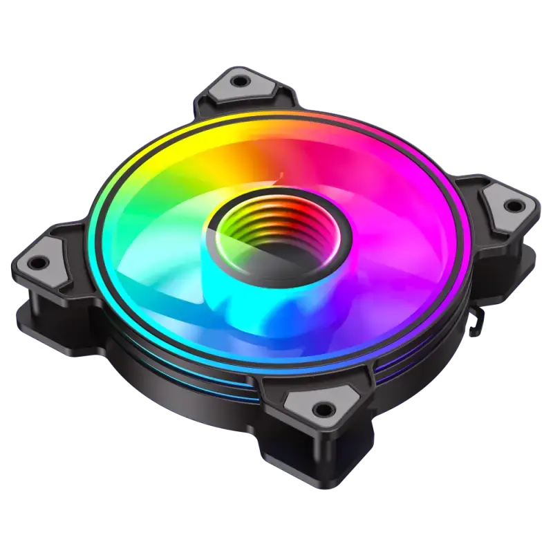GameMax DUAL RING INFINITY BK case fan 120x32 mm Photo 7