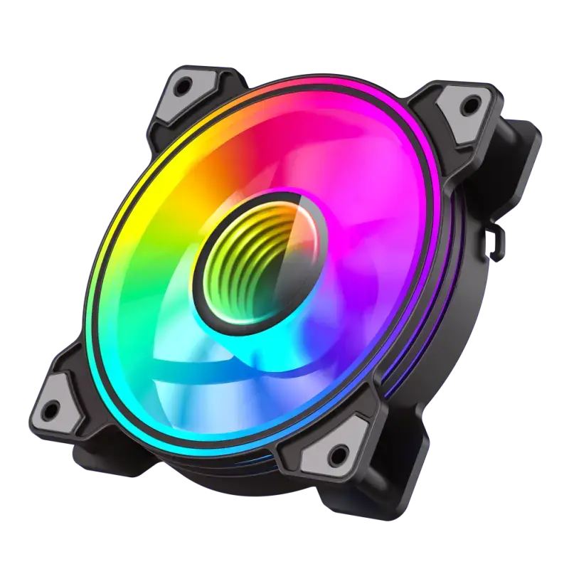 GameMax DUAL RING INFINITY BK case fan 120x32 mm Photo 8