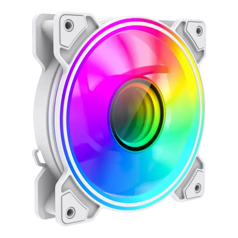 Вентилятор GameMax DUAL RING INFINITY White Photo 3