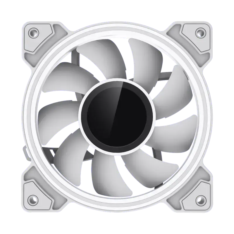 Вентилятор GameMax DUAL RING INFINITY White Photo 4